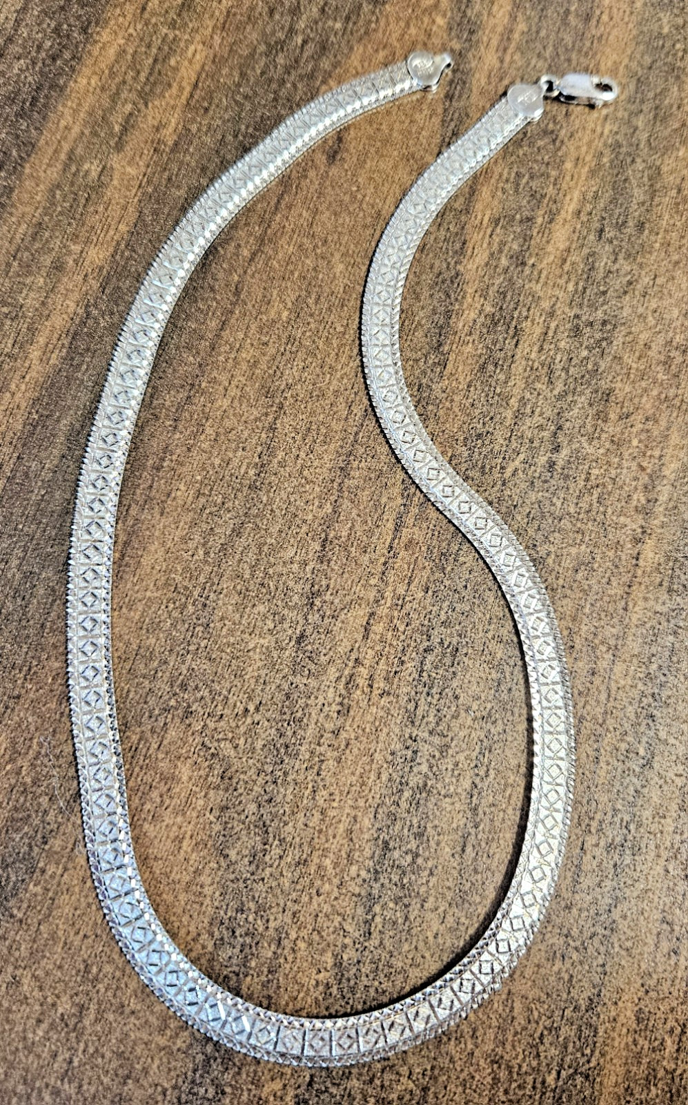 Vintage 925 Sterling Silver 17″ Milor Chain – Weights 24 grams