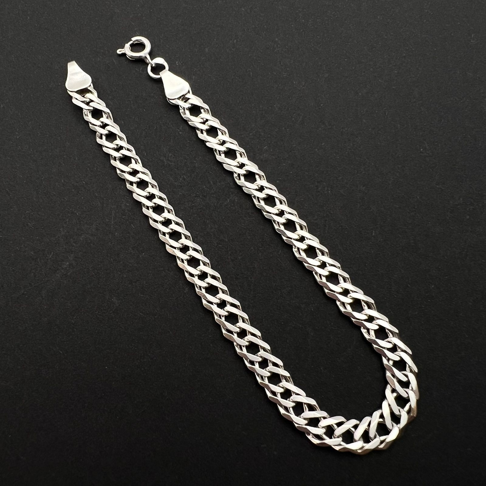Elegant Vintage 925 Sterling Silver Chain Classic Solid ,Necklace Marked 8.1 gr