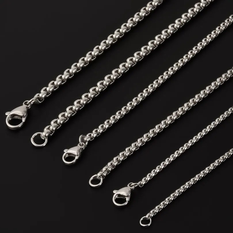 925 Sterling Silver Italian Rope Chain Men’s Necklace 4mm – NEW