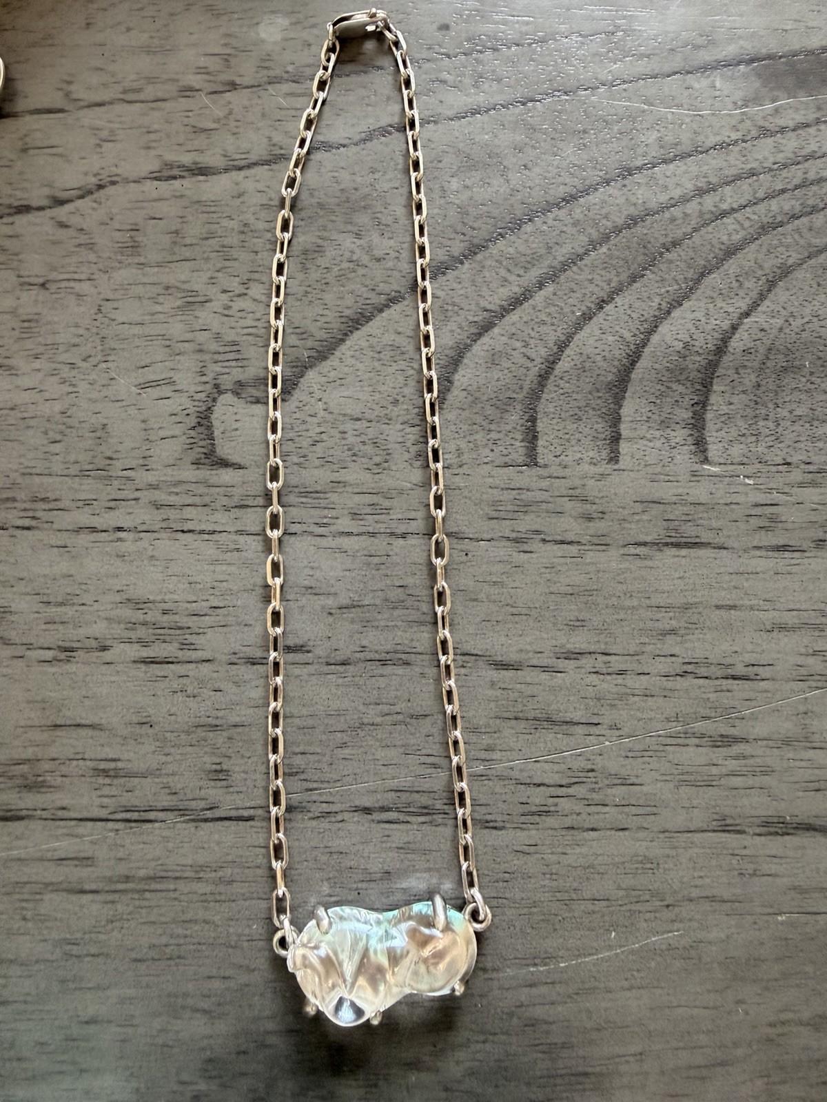 Sterling Silver 925 Chain Necklace Cross Pendant with Whit Crystal