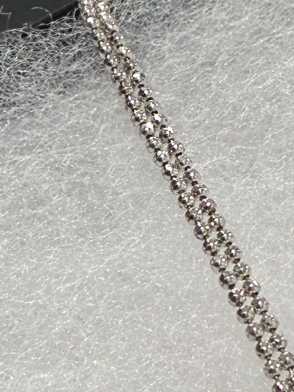 Sterling Silver 925 Heart Love Charm Pendant Ball Chain Lobster Clasp Signed