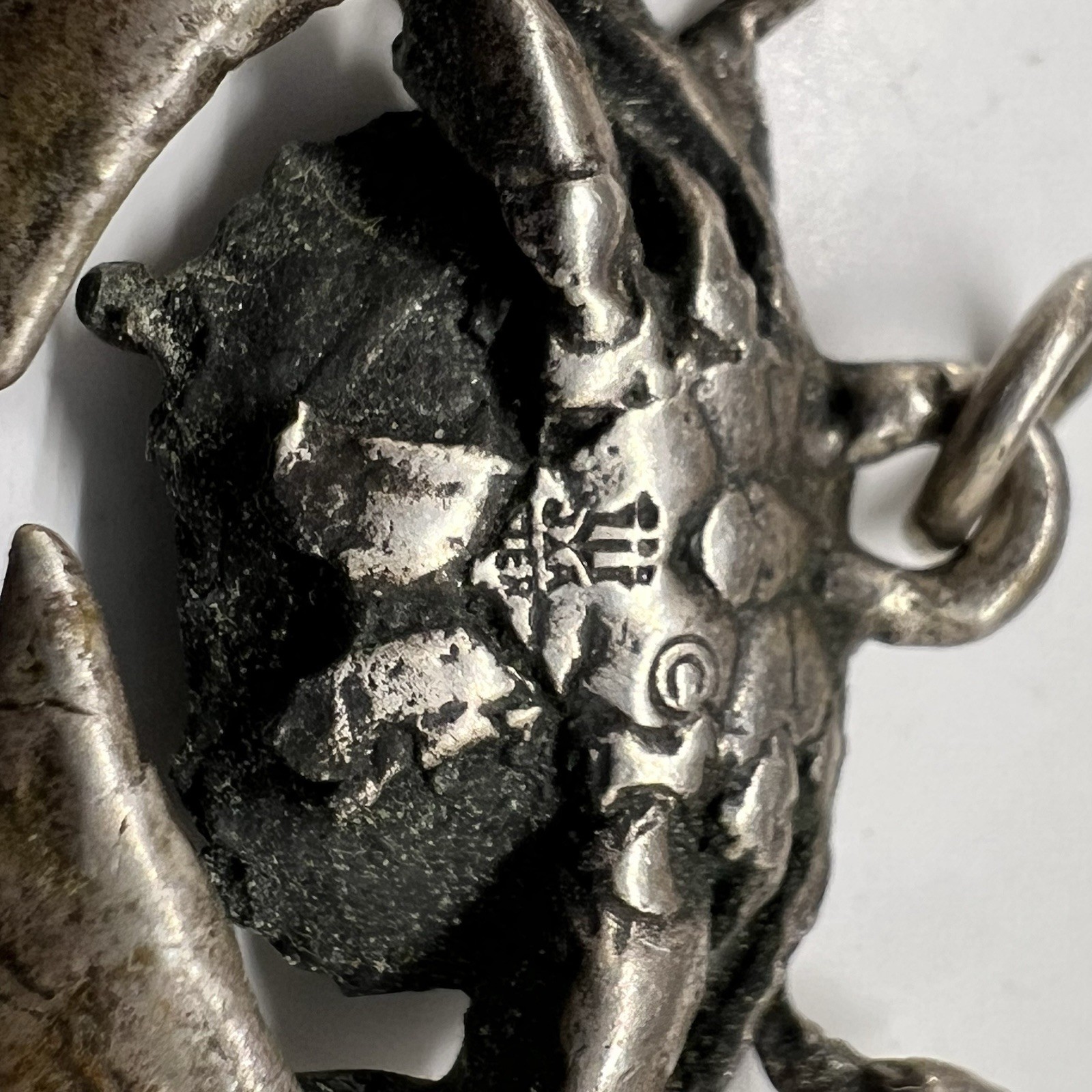 James Avery Sterling Silver Large 3D Crab Pendant