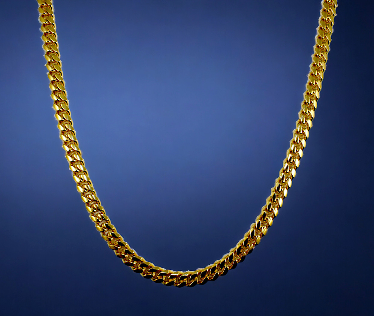 14K Yellow Gold 2mm-12mm SOLID Miami Cuban Necklace Bracelet Chain Gold 7″-30″