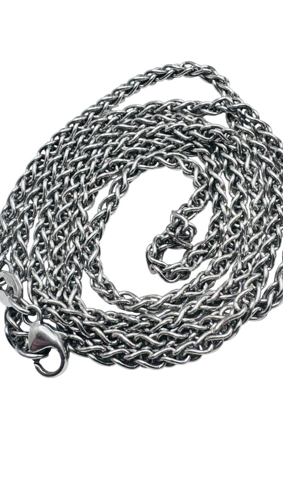 James Avery Sterling Silver 925 Wheat Chain Necklace 22″ 2.5mm Nice