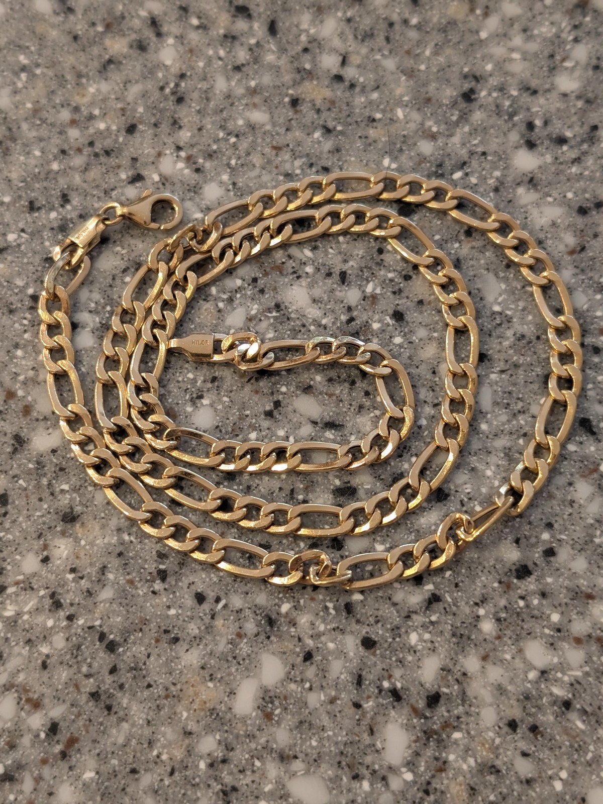 14k Gold Made In Italy Milor 20″ Linked Necklace 9.23 Grams – Scrap Or Wear