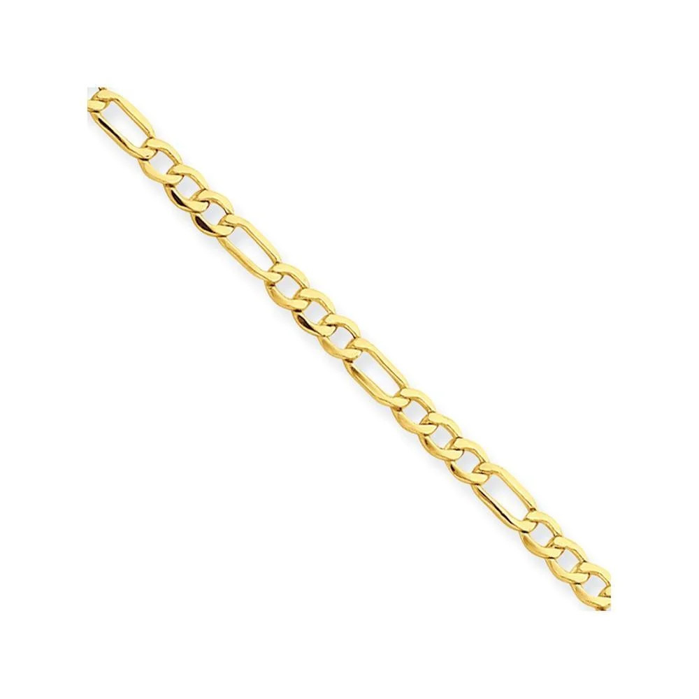 14K Yellow Gold 2.50Mm Lightweight Figaro Chain, 8″ – 28″