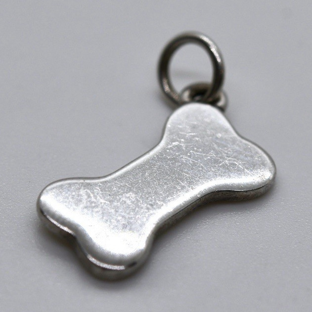 James Avery Sterling Silver 925 Engravable Dog Bone Charm