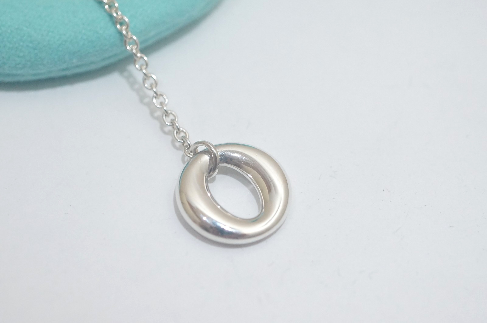 Tiffany & Co. Sterling Silver Elsa Peretti Sevillana Lariat Necklace