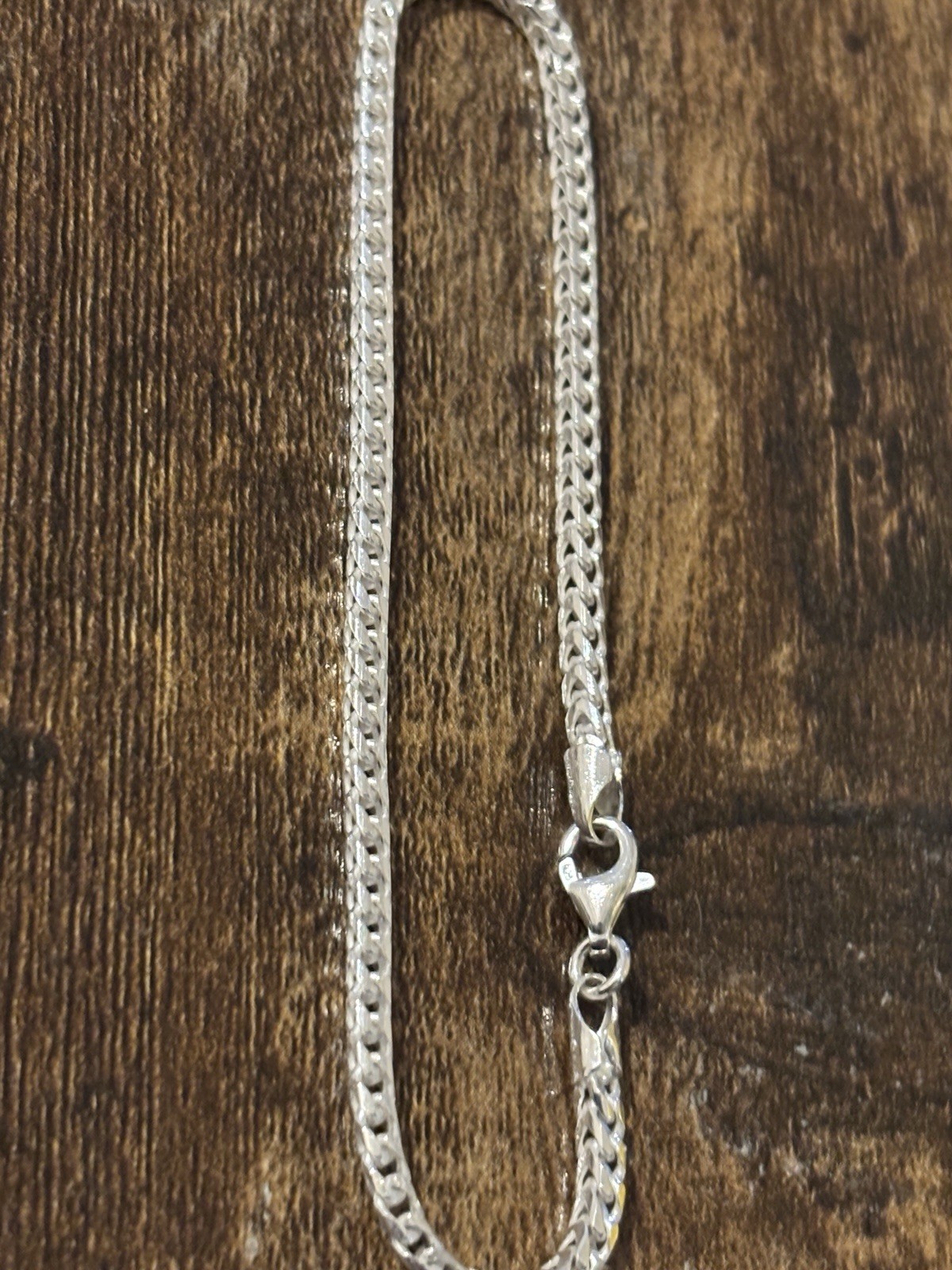 925 Franco Sterling Silver 8 in 2.7mm and 956 Sterling Silver Chain 24 in 2.5mm