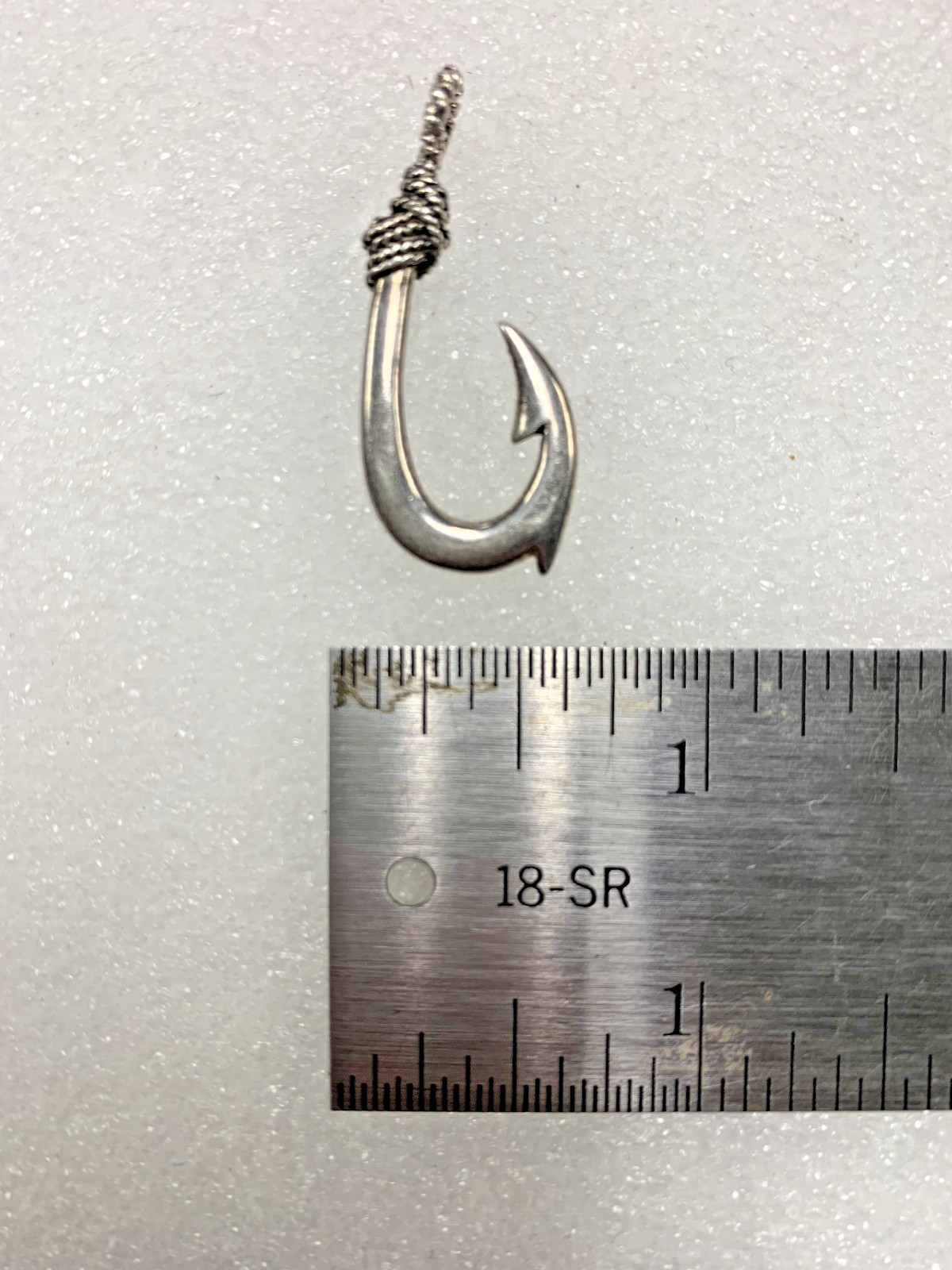 Kabana sterling silver hook pendant – 868118