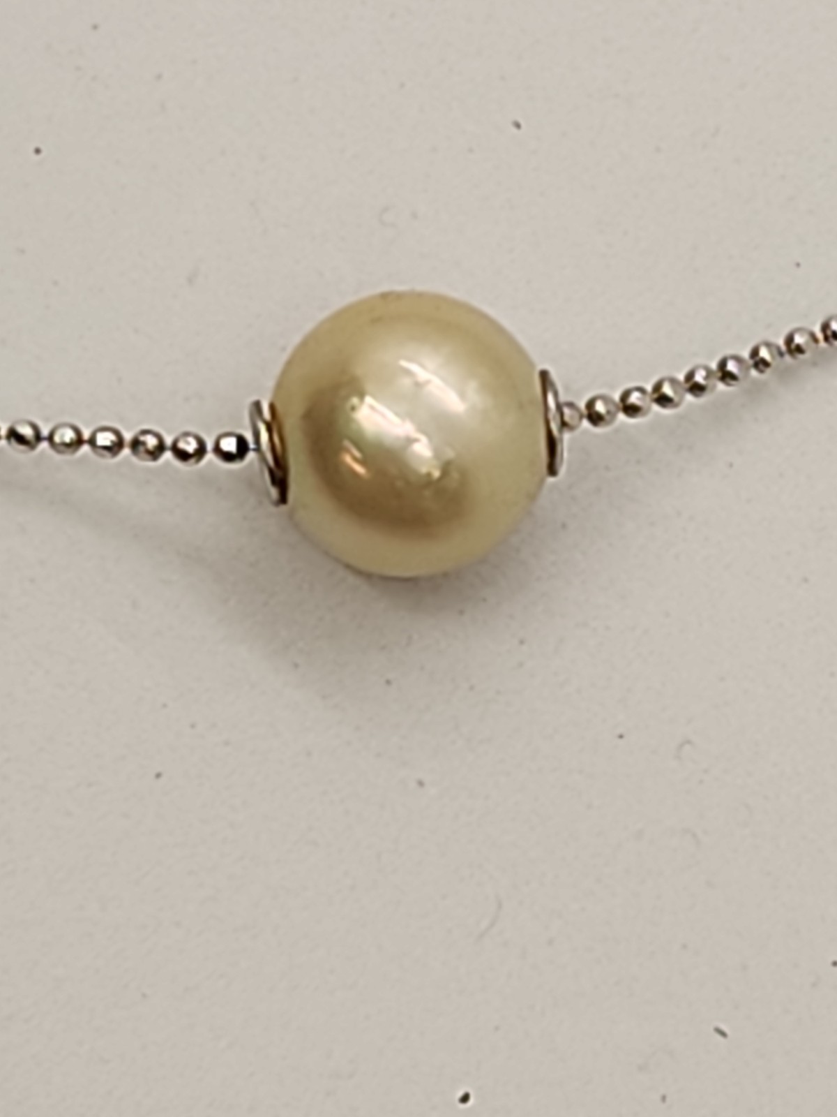 Lot of 3 925 Necklaces Pearl Lariat, Solitary Pearl, & Ornate Pendant