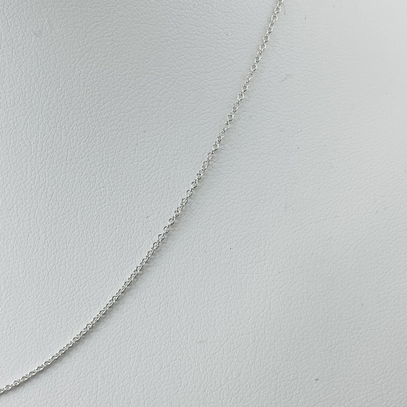 Tiffany & Co 18” Classic Chain Necklace in Sterling Silver