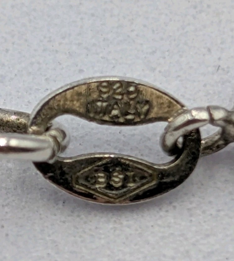 Artisan 925 Sterling Silver Celtic Love Birds Pendant 18.75″ Singapore Necklace