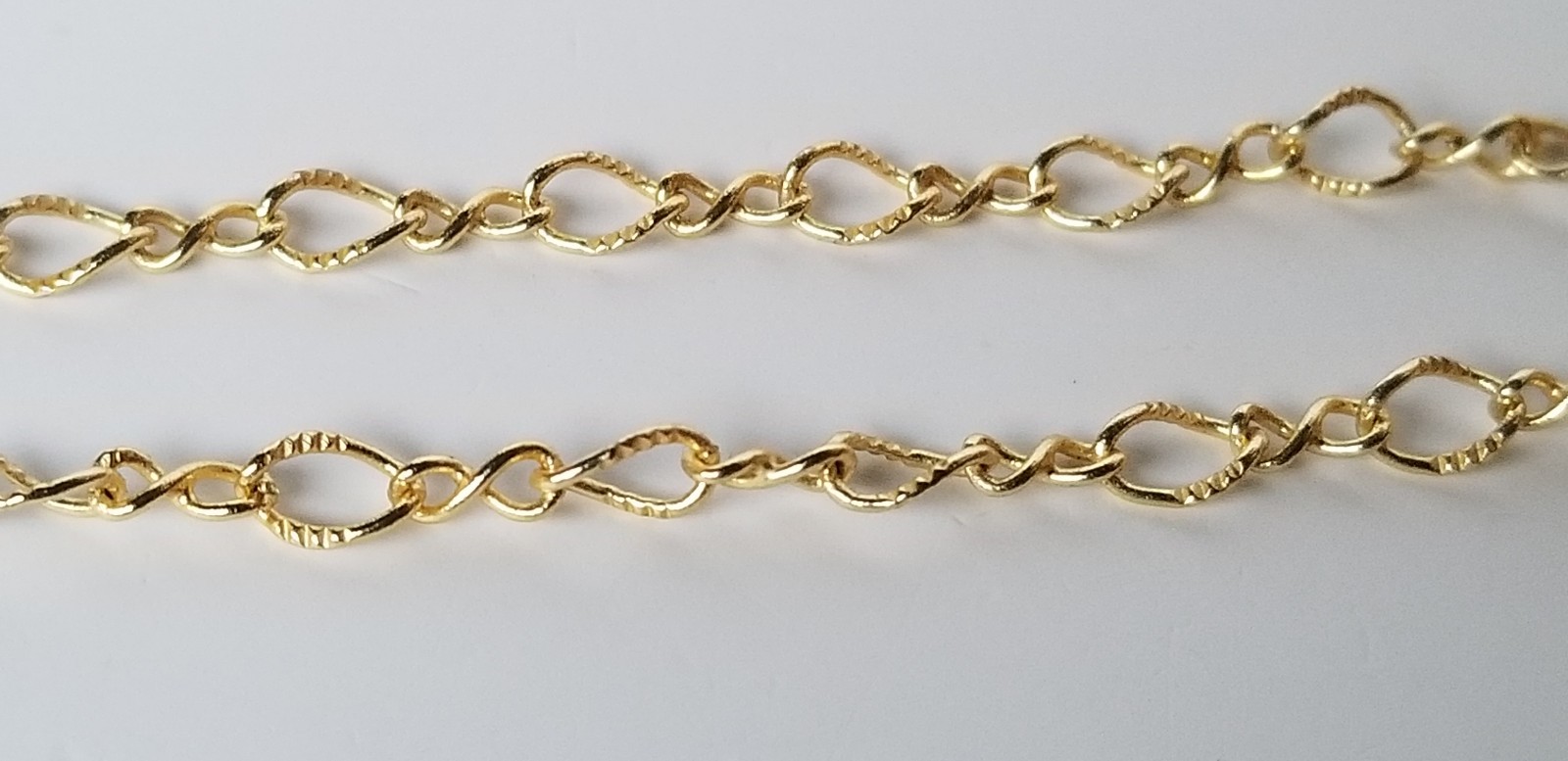 Natural Blue Gemstone, Gold over 925 Sterling Silver Station Necklace 36 In