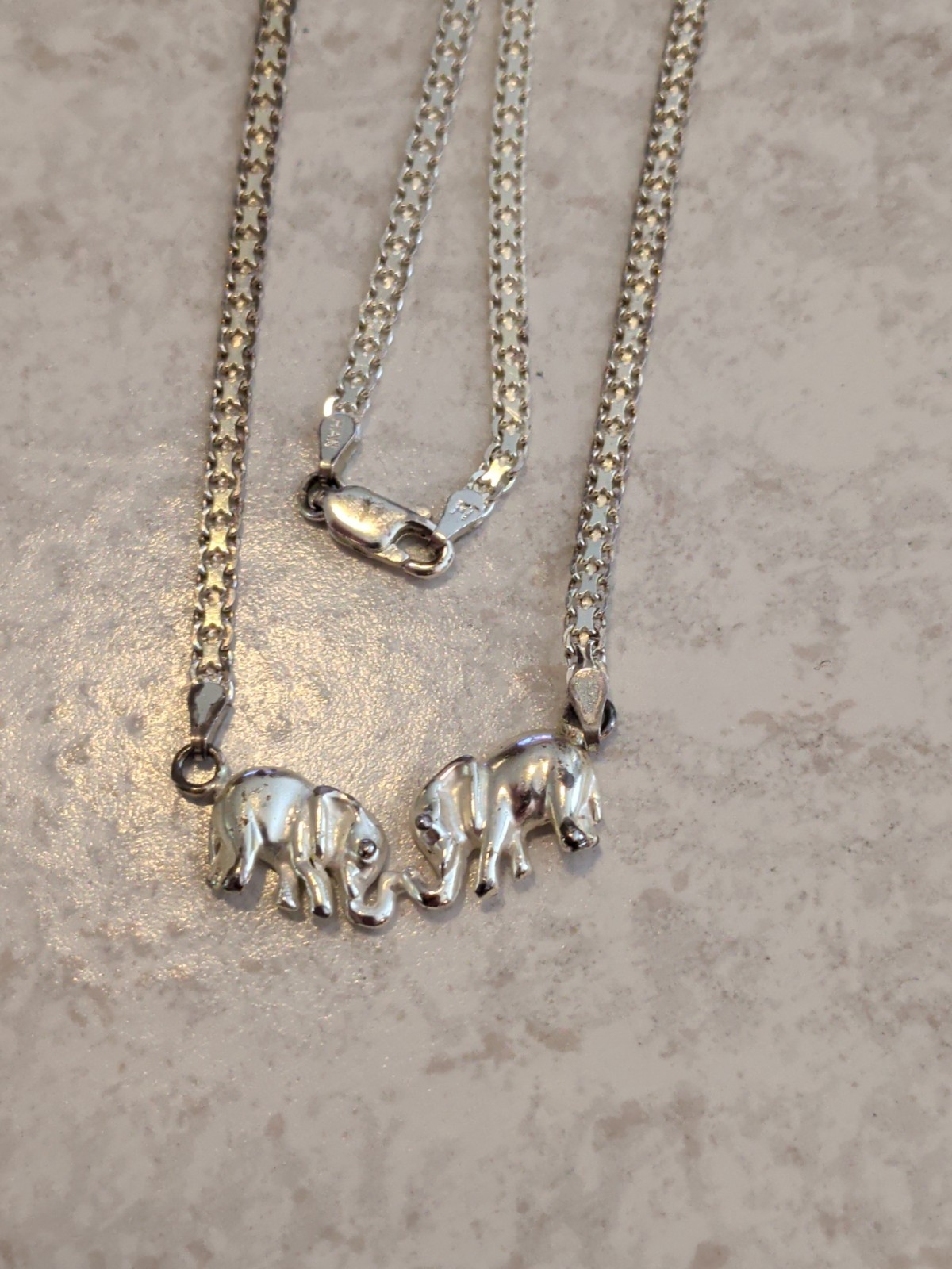 HAN 925 Elephant Necklace