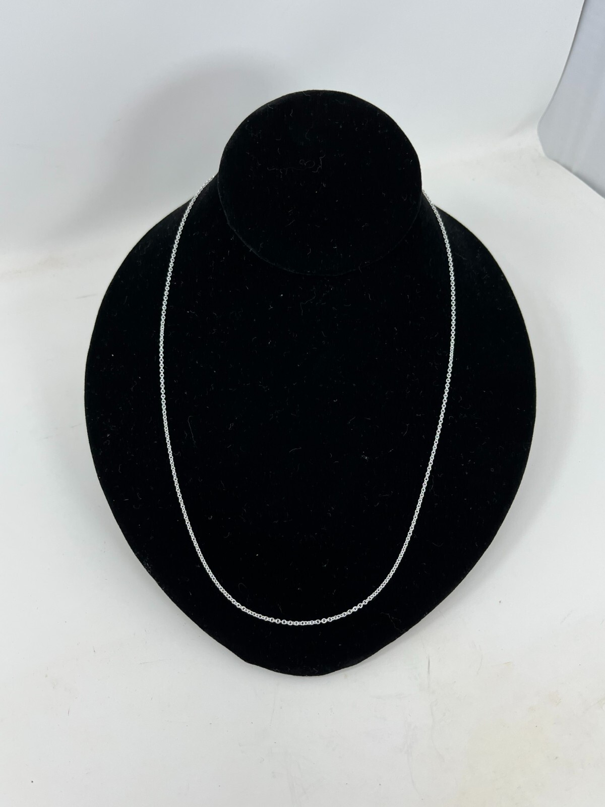 20″ Argentium Nickel Free Silver 1.4mm Cable Chain