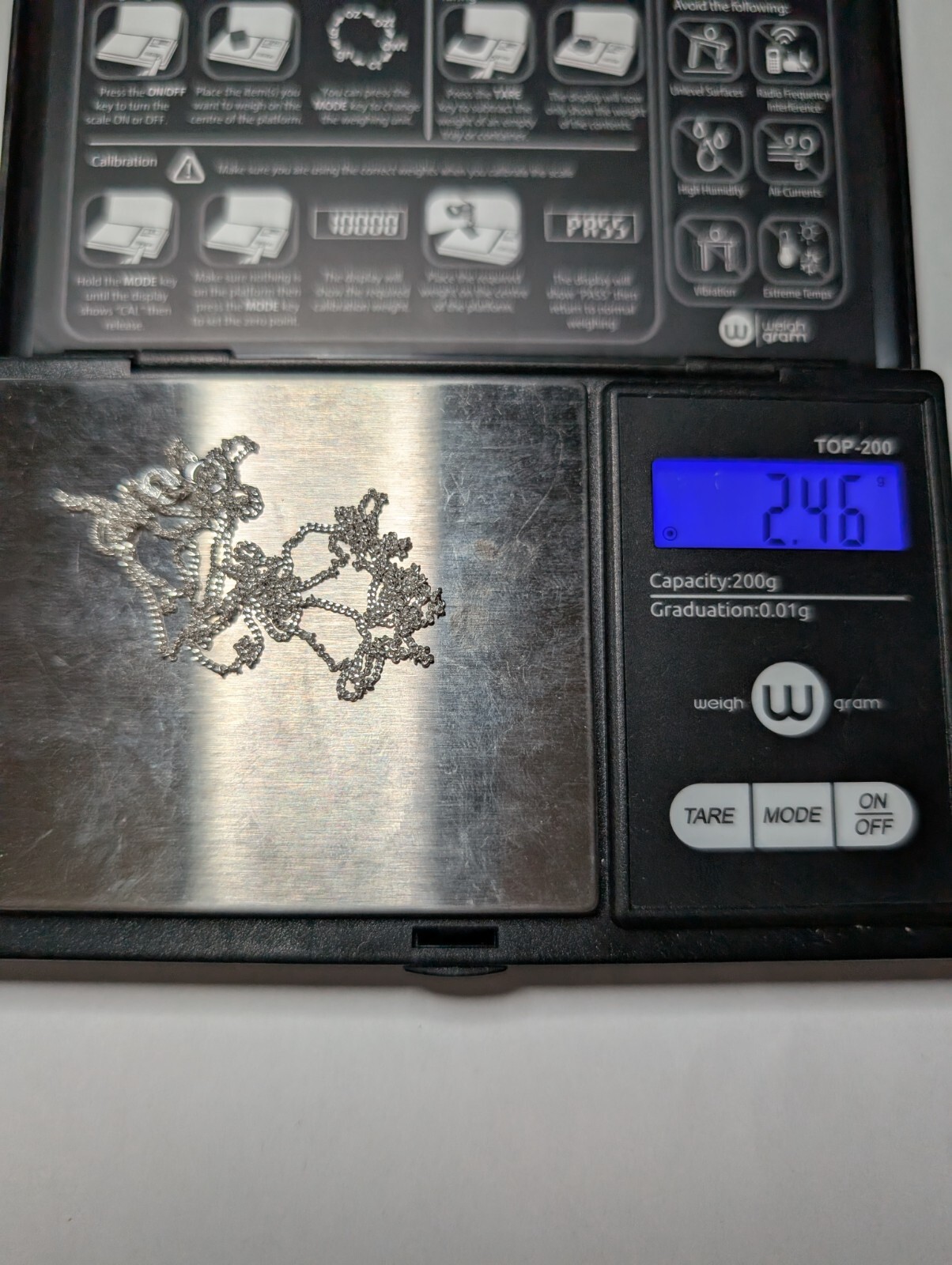 Solid 925 Sterling Silver 30in 1.1mm Micro Cuban