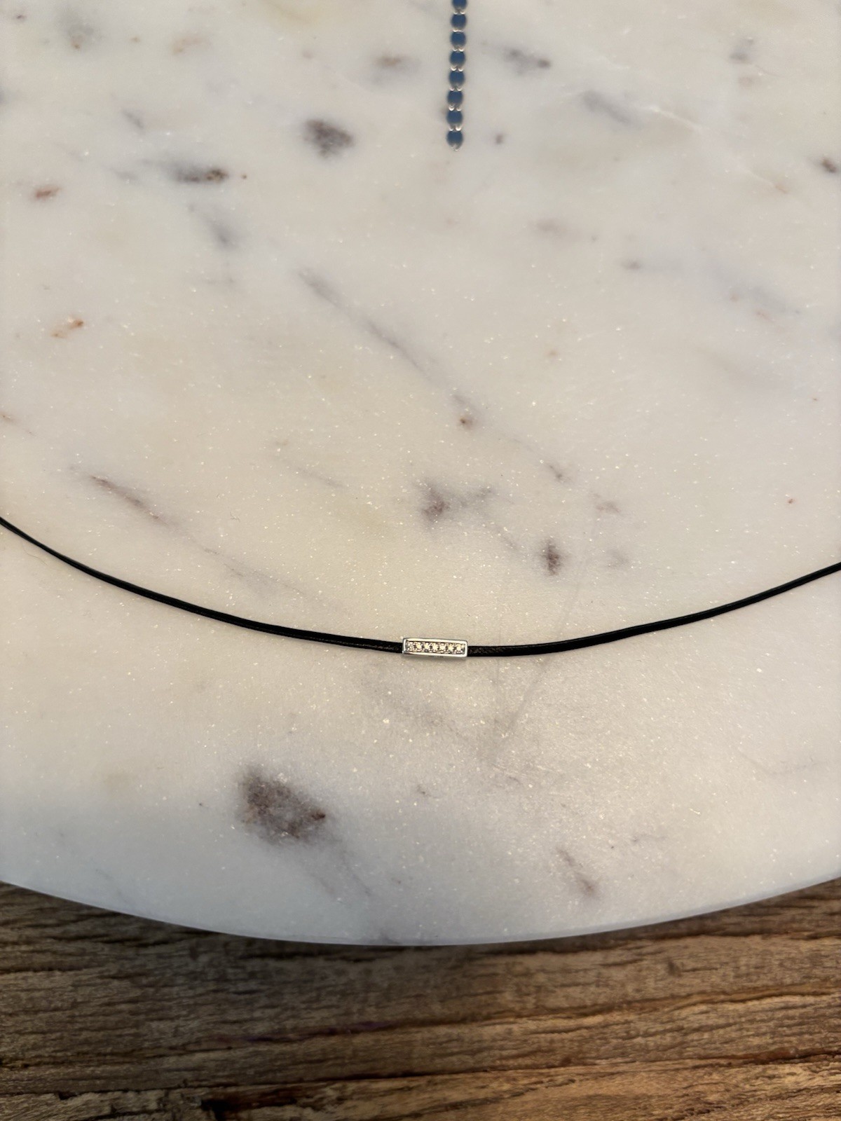 Lana 14k White Gold Lariat Necklace And Sydney Evan Choker Set
