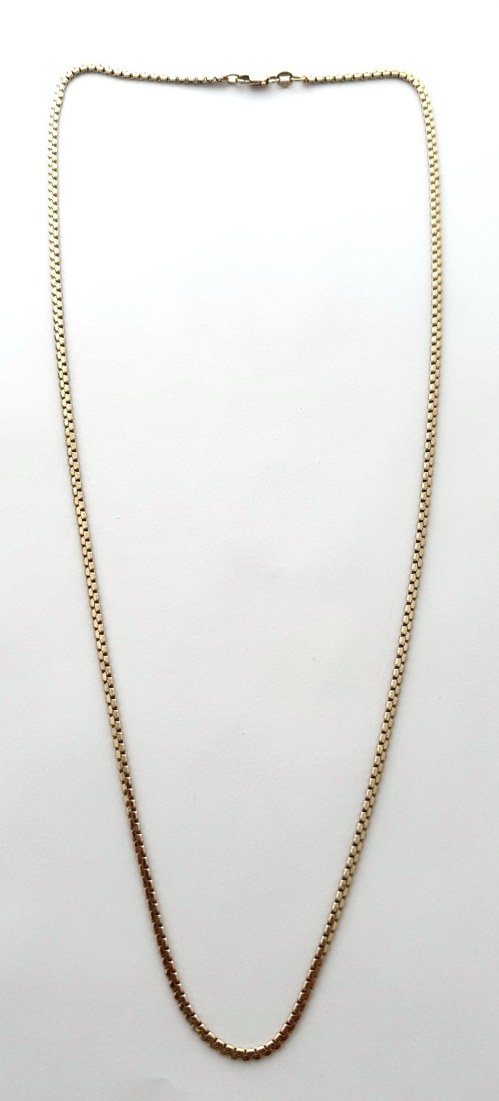 UNISEX CHAIN NECKLACE 14K YG, ITALY, 16.0 GRAMS, 24″ LONG , APPR RET USD $4,300