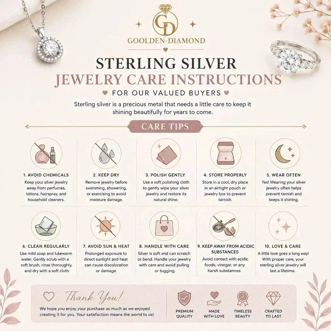 4Ct Pear Cut Lab-Created Diamond Wedding Women’s Pendant 14k White Gold Finish