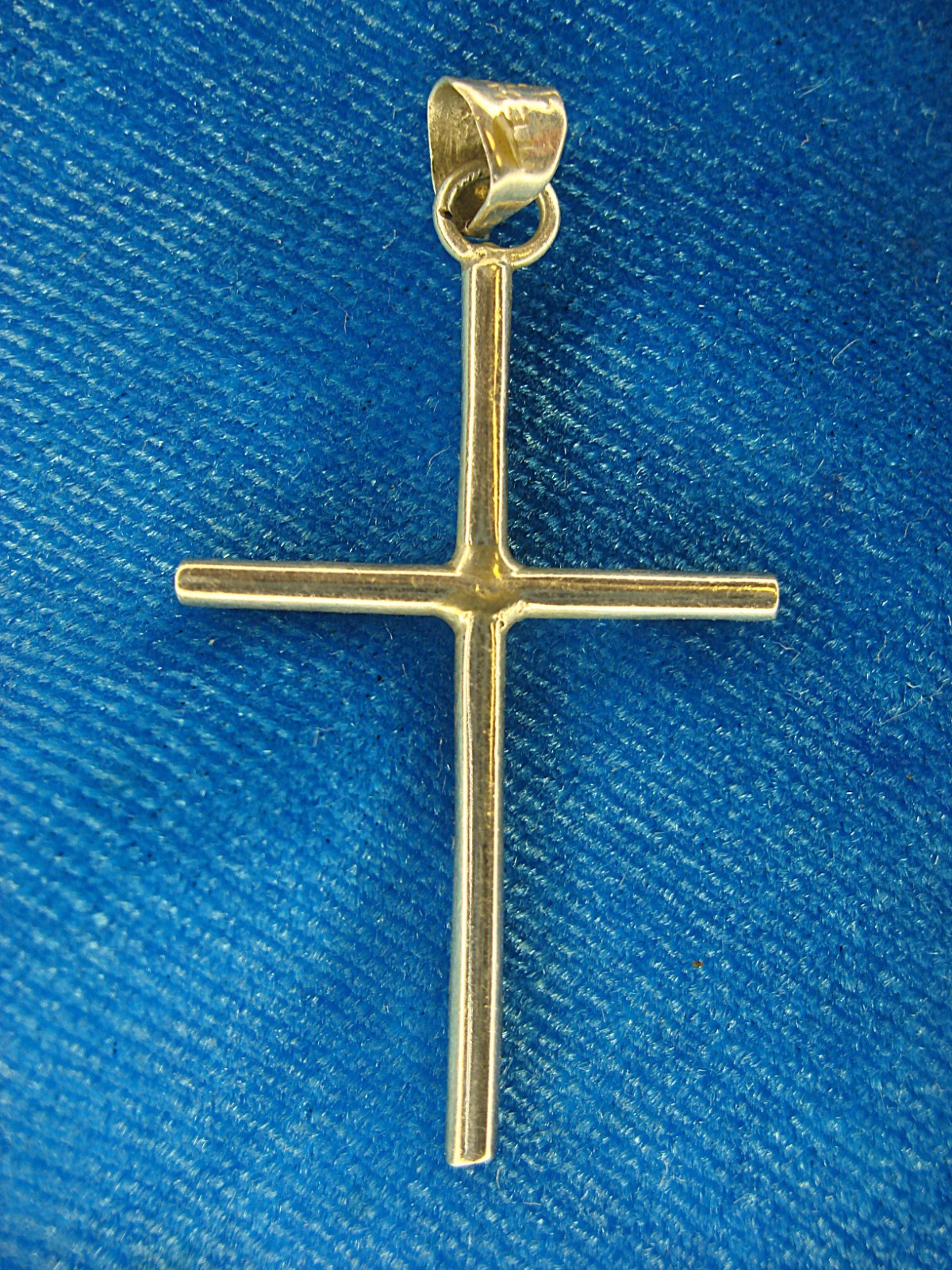 STERLING SILVER CROSS PENDANT – REVERSIBLE