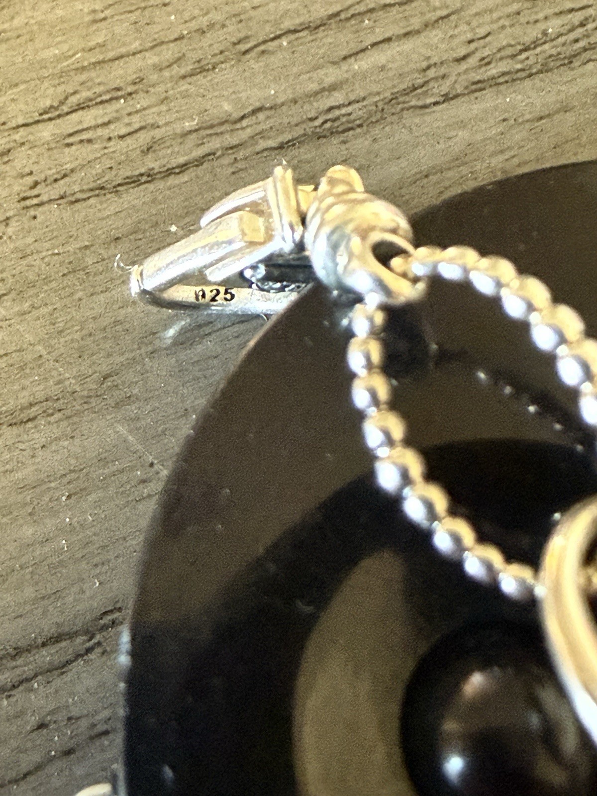 LAGOS Signature Caviar Sterling Silver Oval Link Necklace 19” 925 Signed 21.4g