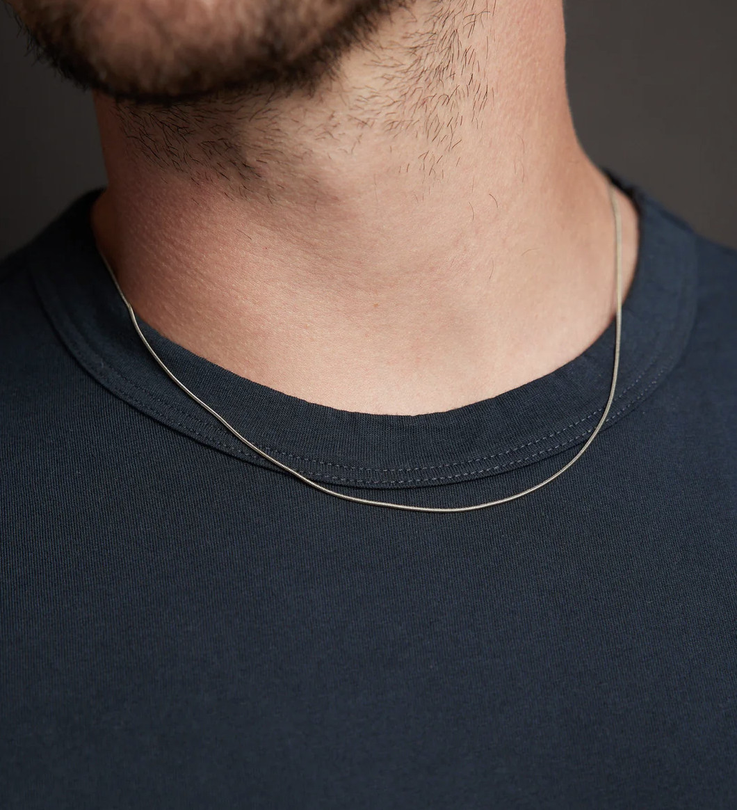 925 Sterling Silver Snake Chain Necklace .925 Italy All Sizes