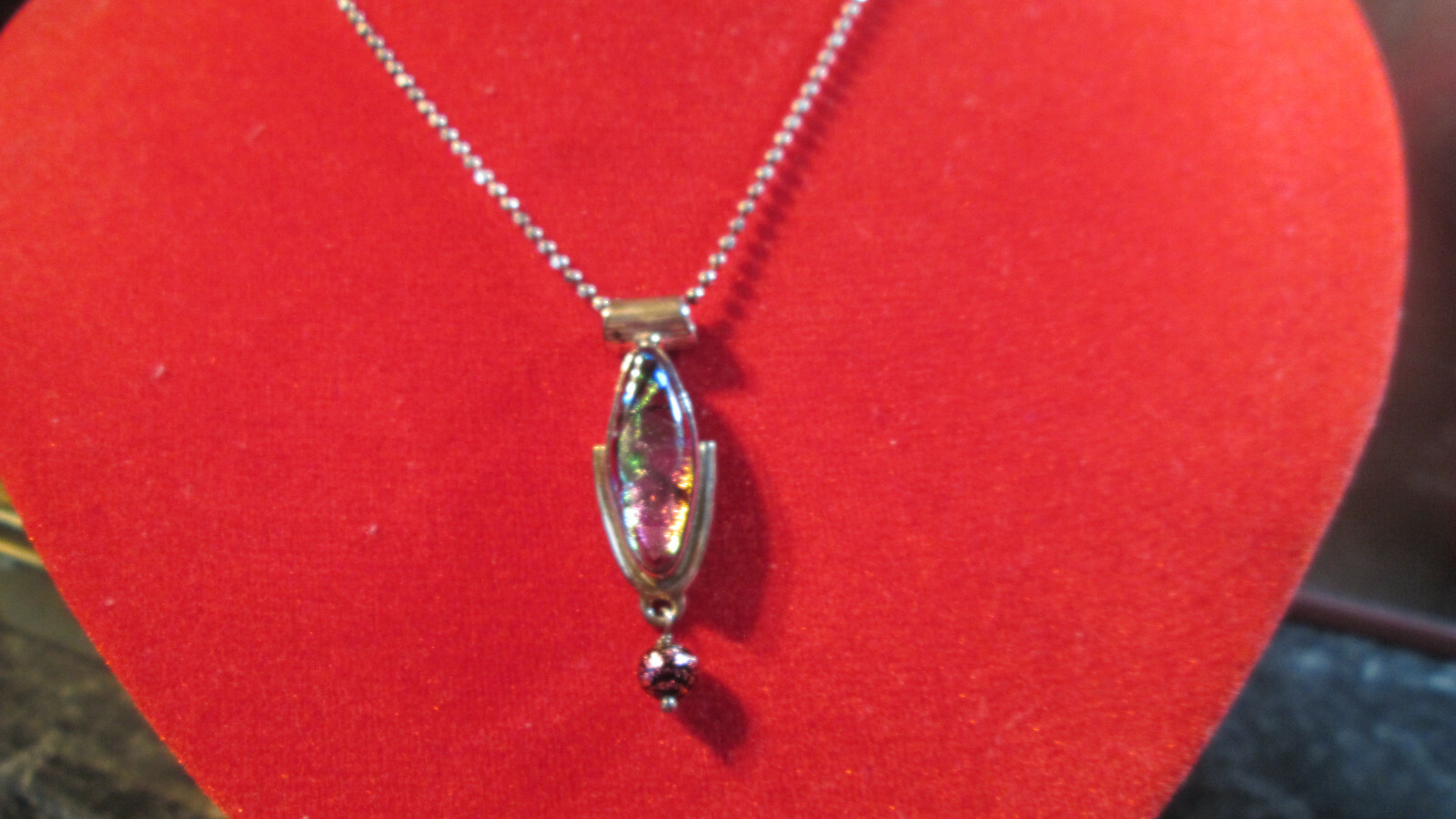 SILVER 925 NECKLACE WITH PENDANT 40CM