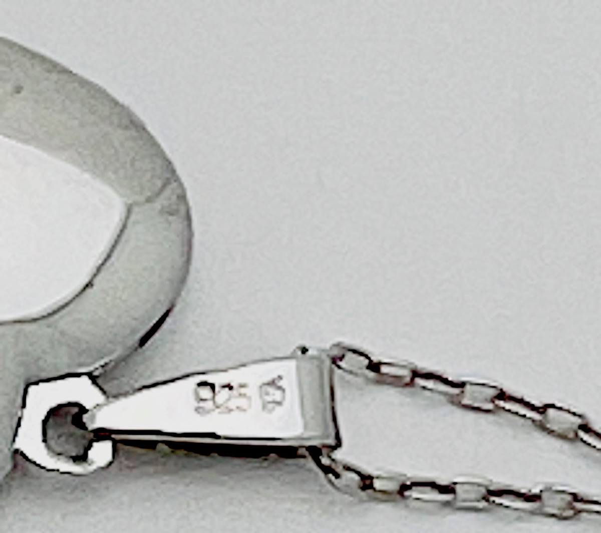925 Sterling Silver Flower Vine Locket Necklace 18”
