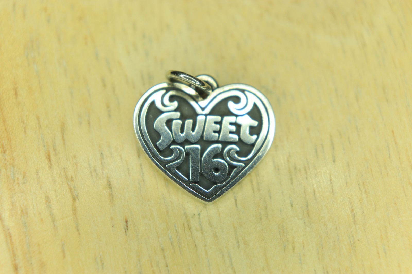 James Avery Sweet 16 heart charm