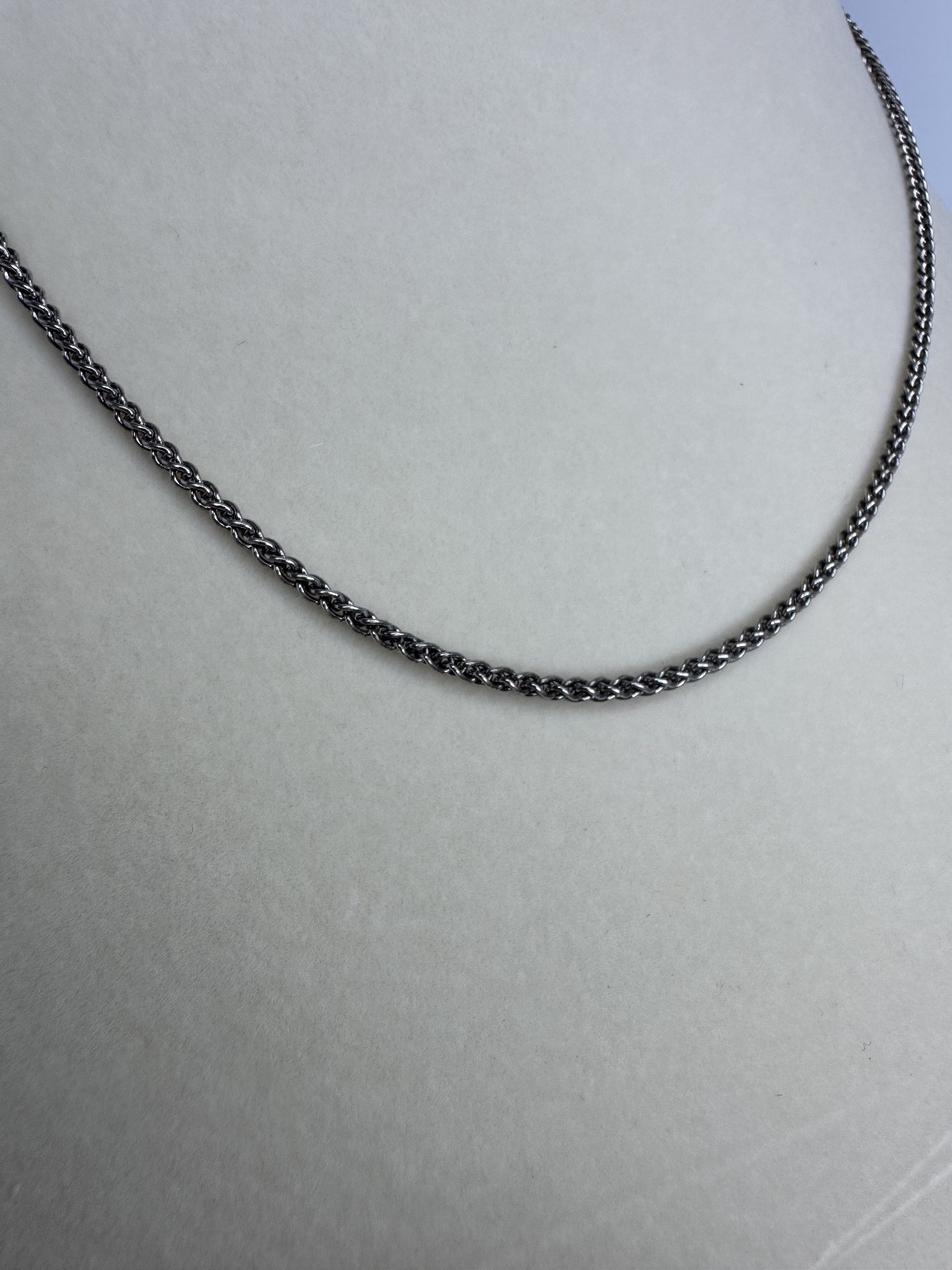 James Avery Sterling Silver 925 Rope Chain Necklace 16″ 1.5mm Signed Lobster