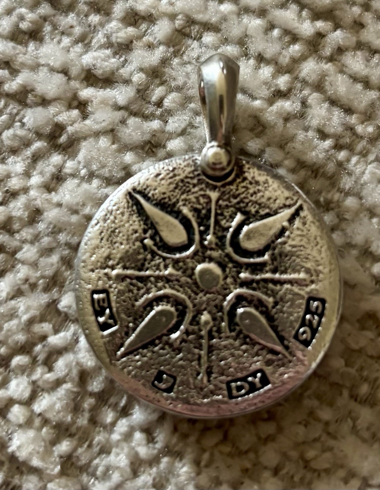DAVID YURMAN Sterling Silver Petrvs Lion Amulet Pendant