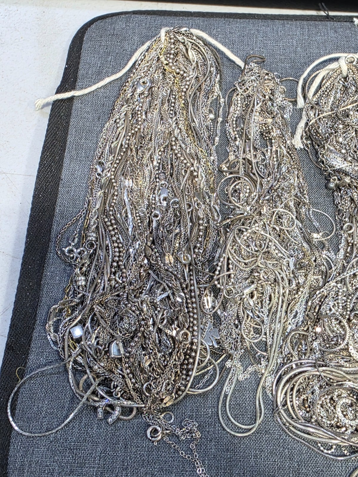 .925 STERLING SILVER CHAINS Assorted Styles and lengths per gram