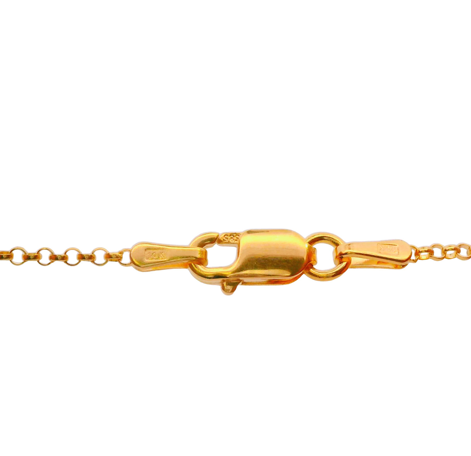 14k SOLID Gold Rolo Link 1.2mm 2mm Chain Rolo Link Necklace 16″ 18″ – Cadena Oro