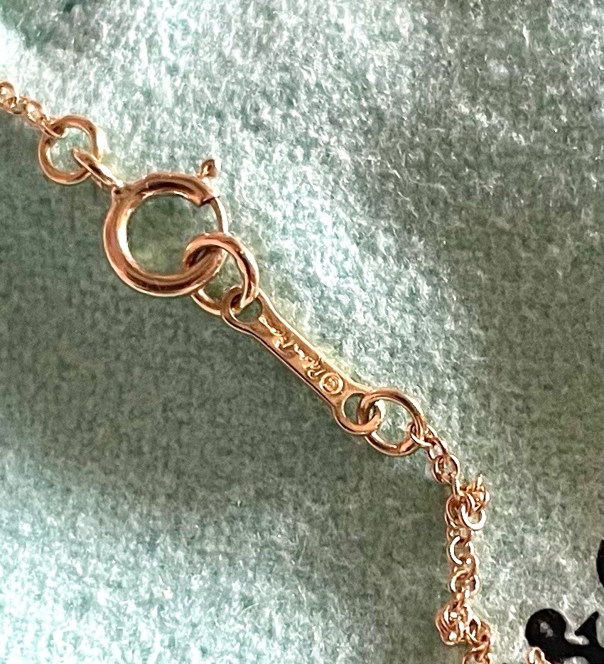 Rare Tiffany Co 18k Yellow Gold Paloma Picasso MARRAKESH Necklace Pendant -Large