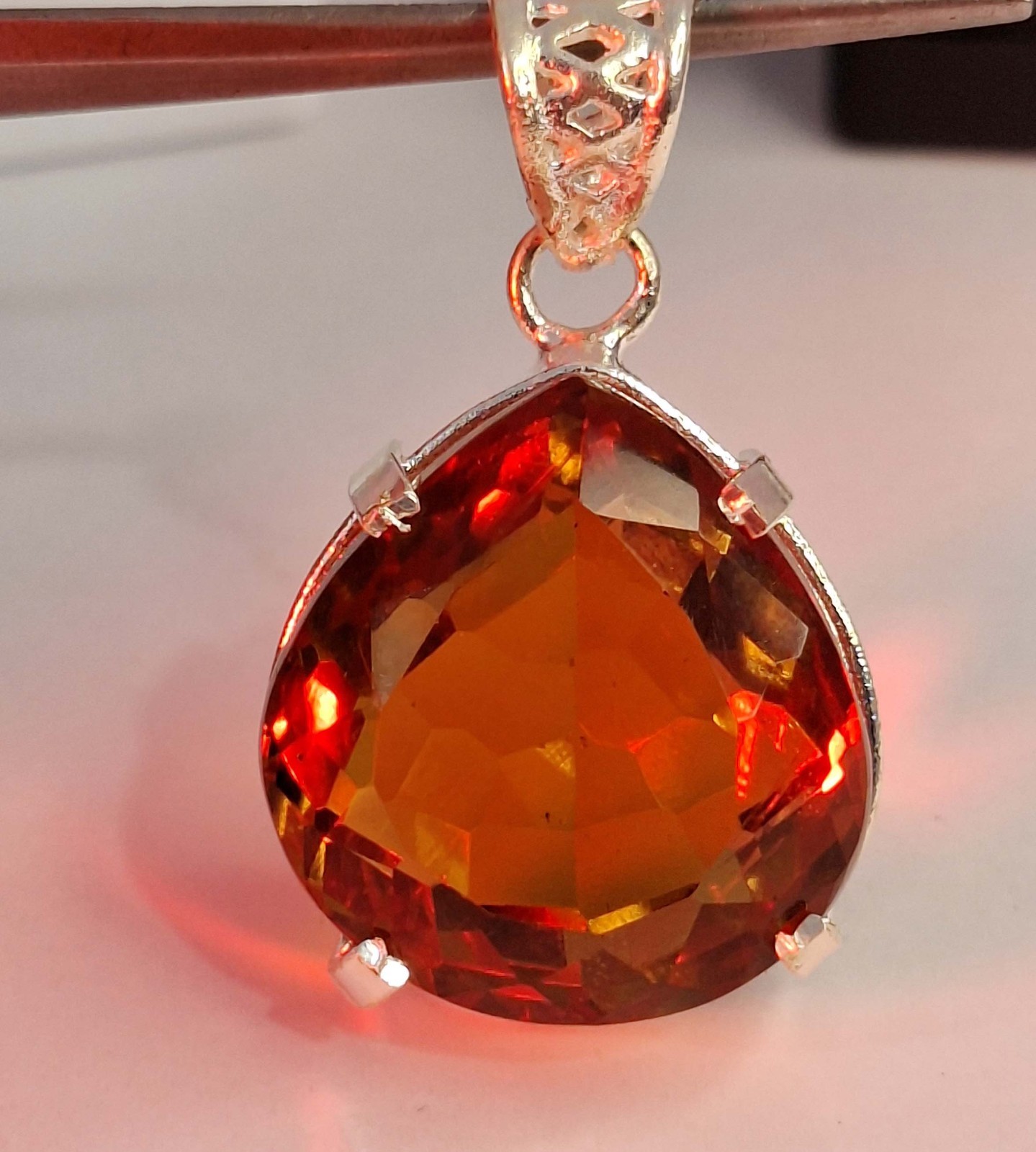 Natural Alexandrite Pear Cut 72.55 Ct Locket Loose Certified Gemstone SP744