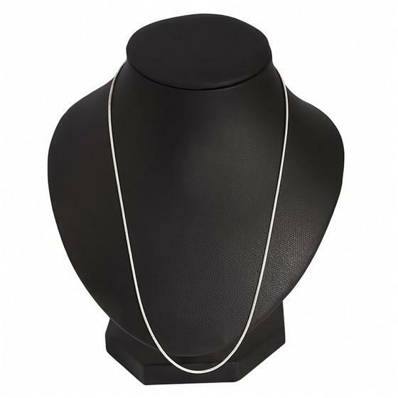 1.5MM Solid .925 Sterling Silver Italian Snake Chain Necklace Made In Italy