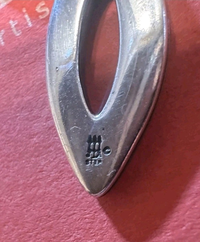 Retired James Avery Open Cross 925 Sterling Silver Pendant 1 7/8 in 9 Grams