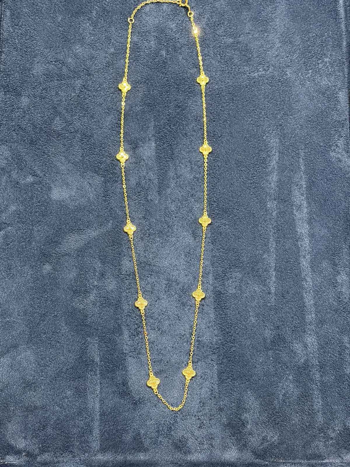 18K Solid Gold Necklace REAL GOLD!