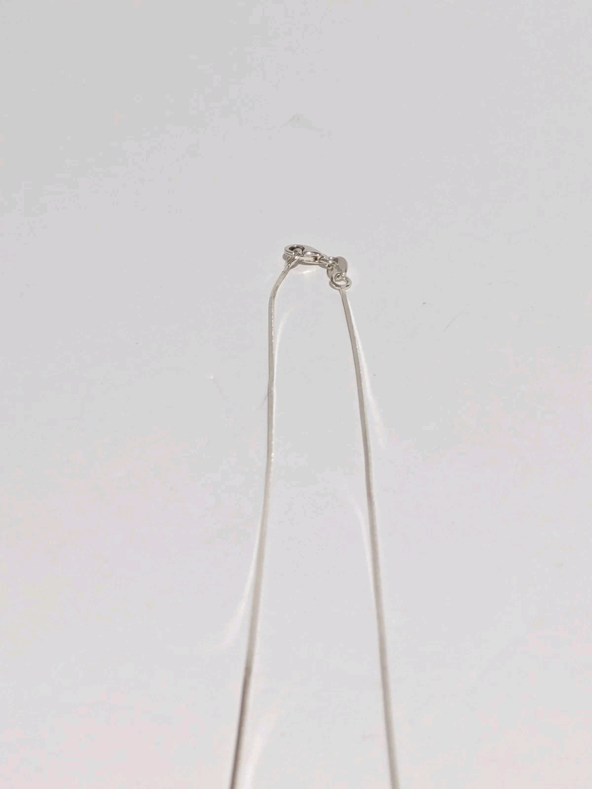 Milor Italy Sterling Silver 925 Hexagon Pendant Necklace With Chain Tassels 15″