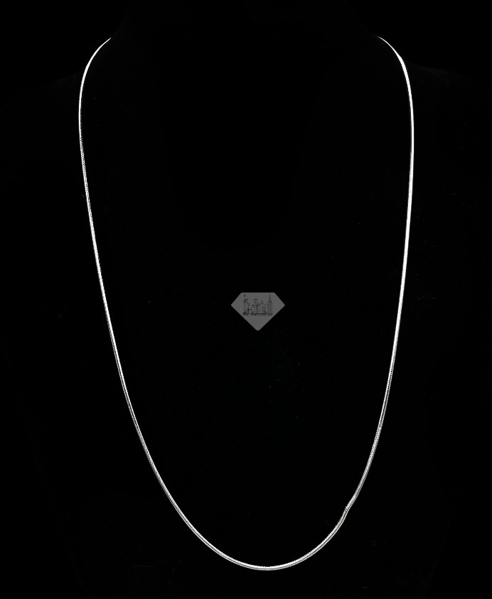 Italian Solid Sterling Silver Snake Link Chain Necklace 925 Silver Chain UNISEX