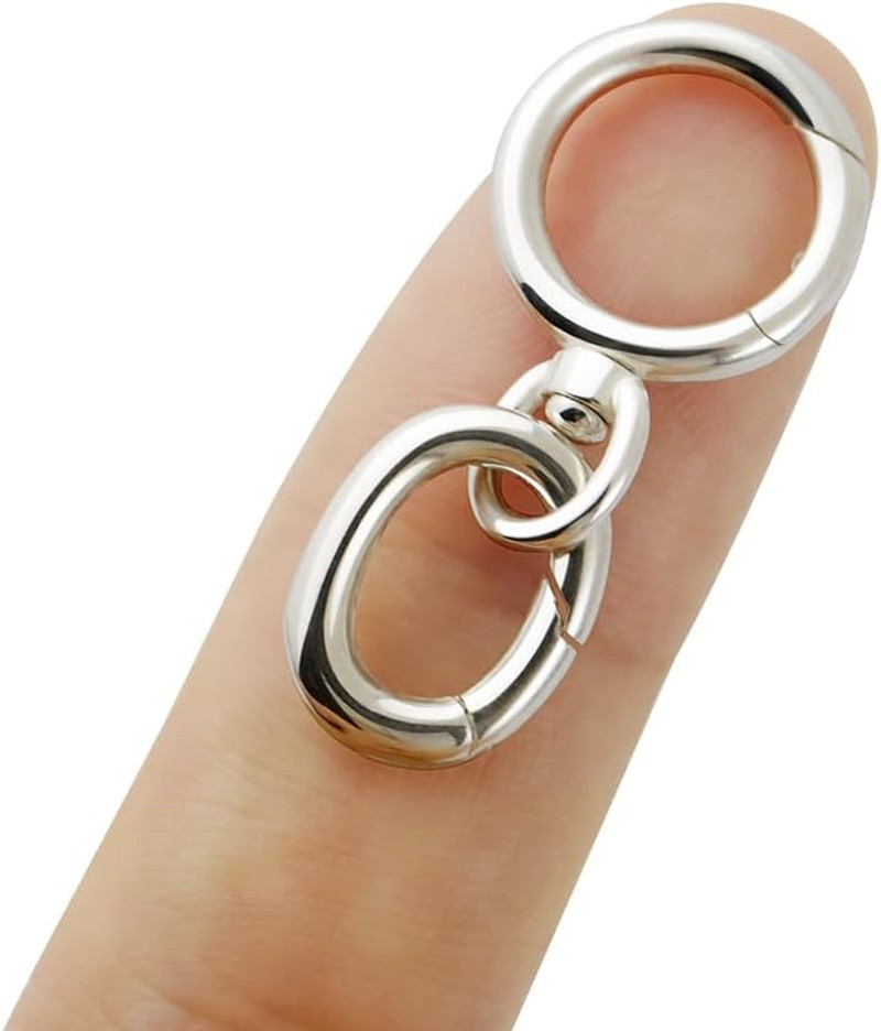 925 Sterling Silver Double Lobster Clasp Necklace Bracelet Extender