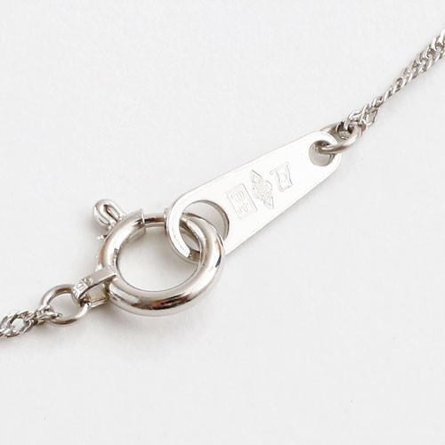 Pt999 Solid Platinum 2.2g 0.9mm Singapore Chain Necklace 20″ Japan Mint Hallmark
