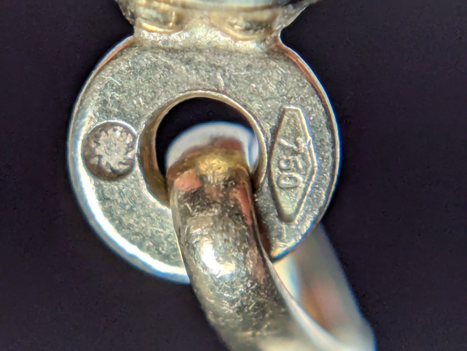 Vintage 18K SOLID Yellow Gold Lady Bug Pendant Charm Jewelry Gift FREE Shipping