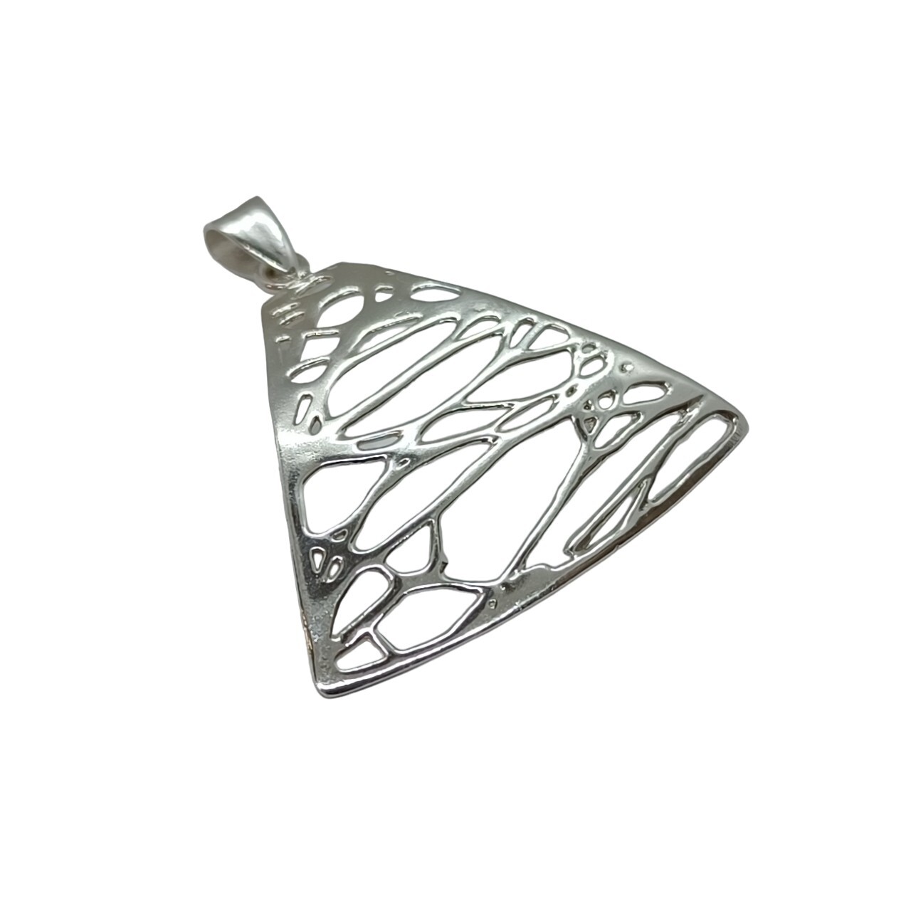 Stylish Sterling Silver Pendant Hallmarked Solid 925 Handmade Nickel Free