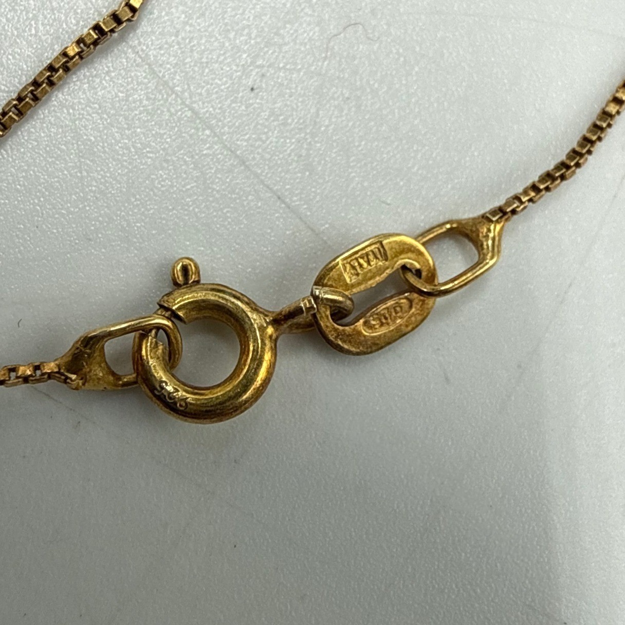 Sterling Silver Purple Enamel Egg Pendant Necklace Gold Tone Crystal Pearl 21in