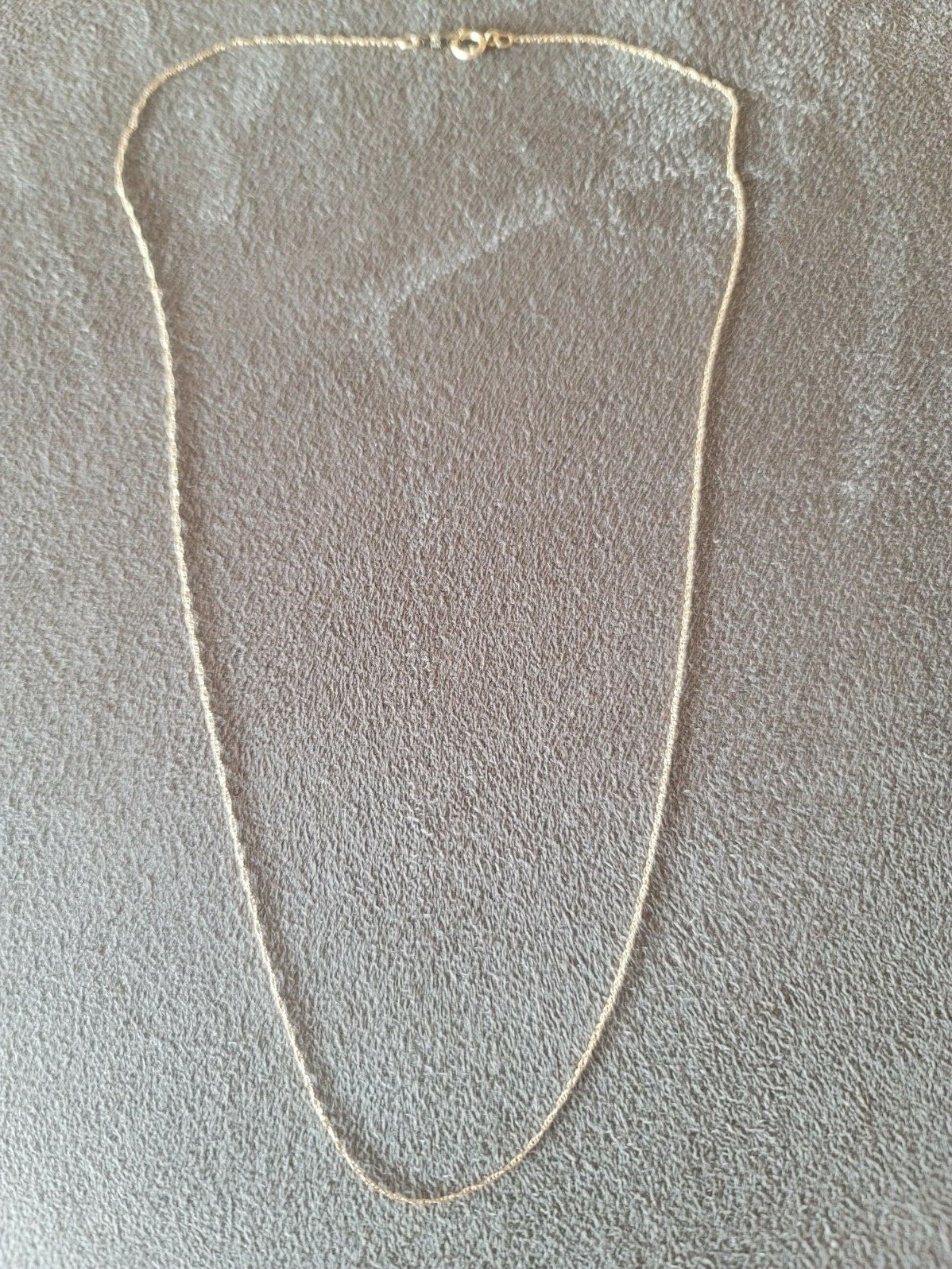 14kt Gold Chain Spring Ring Clasp 18 Inches New Goods Add Pendants For Necklaces