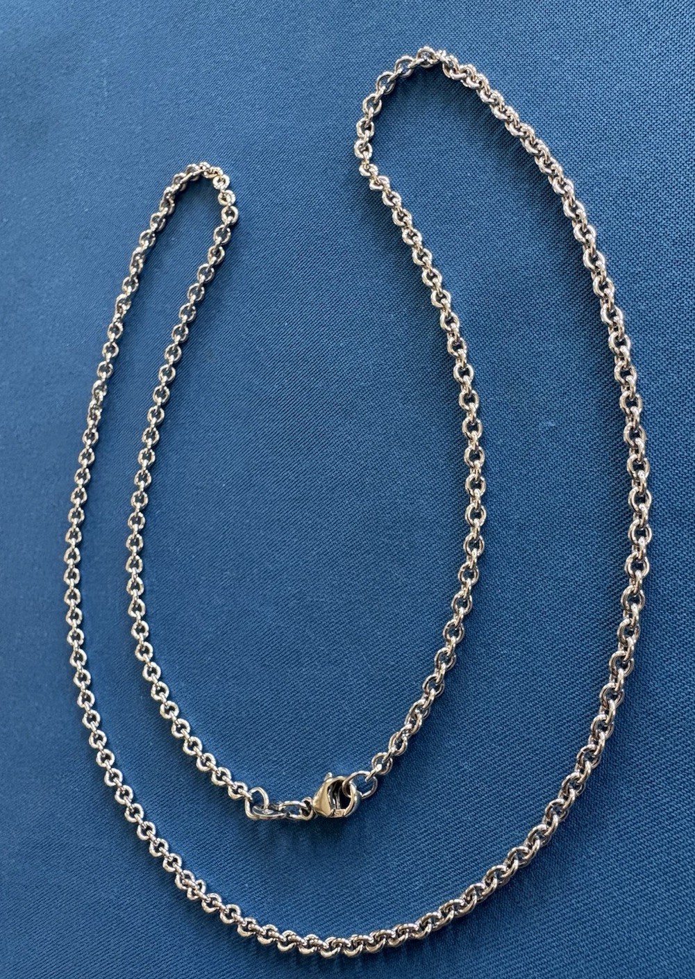 James Avery Sterling Silver Heavy Cable Necklace 18”
