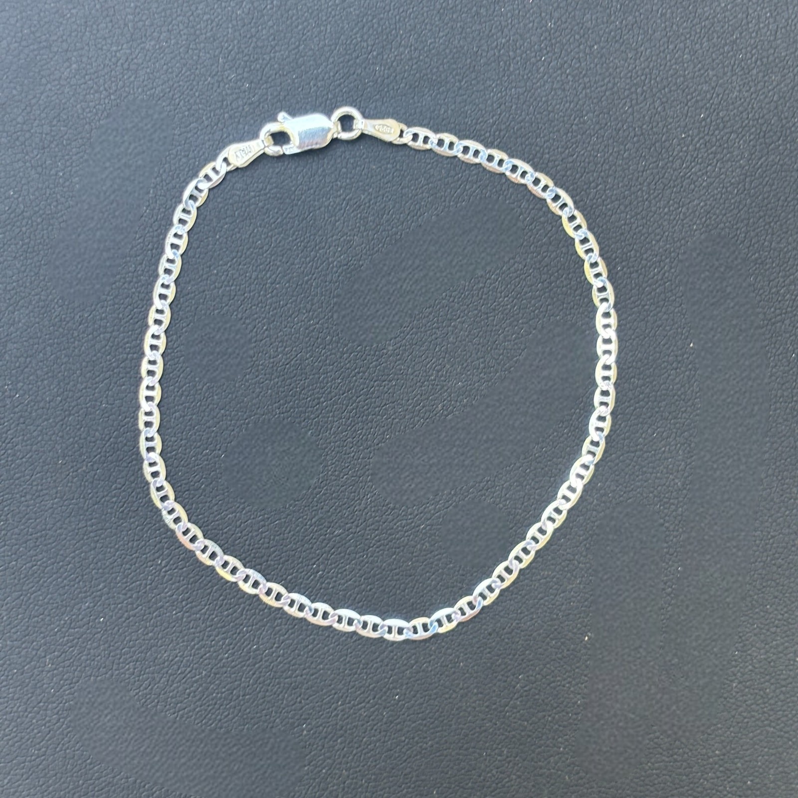 2.5mm Mariner Bracelet – Real Solid 925 Sterling Silver Or 14k Gold Vermeil