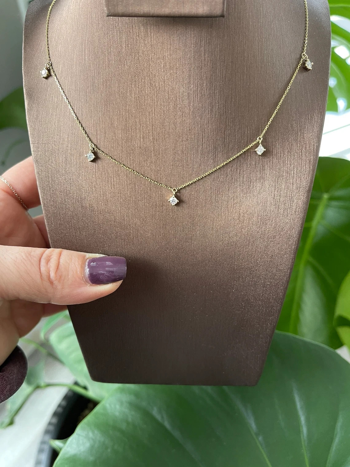Best Seller ! Necklace For Bridal Round Natural Diamond GH – SI 14k Yellow Gold